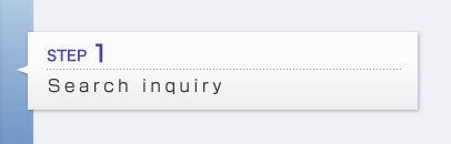 Step 1 [customer] inquiry about a patent search